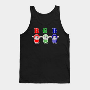 R G B Sheep Tank Top